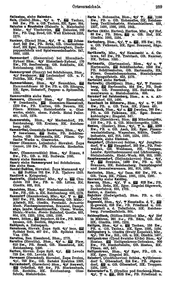 Compass. Kommerzieller Teil 1926: Tschechoslowakei. - Page 257