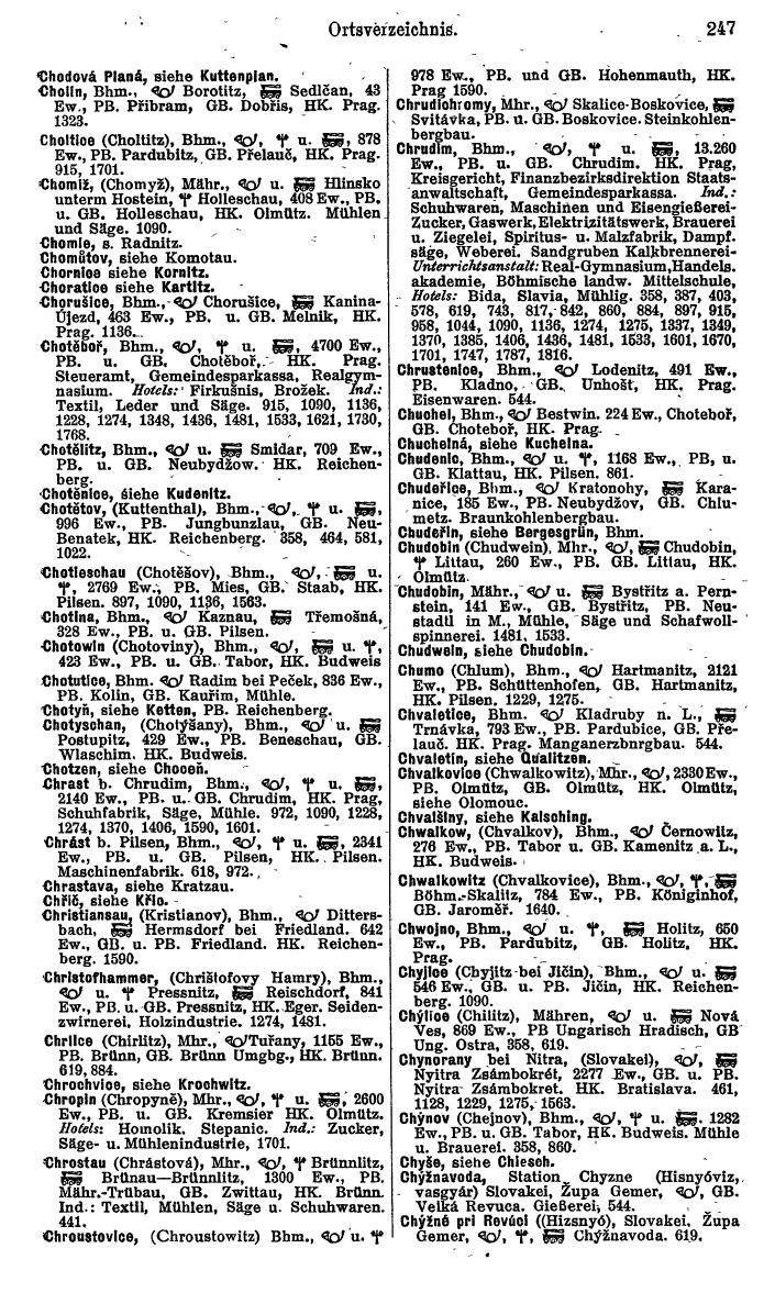 Compass. Kommerzieller Teil 1926: Tschechoslowakei. - Page 265