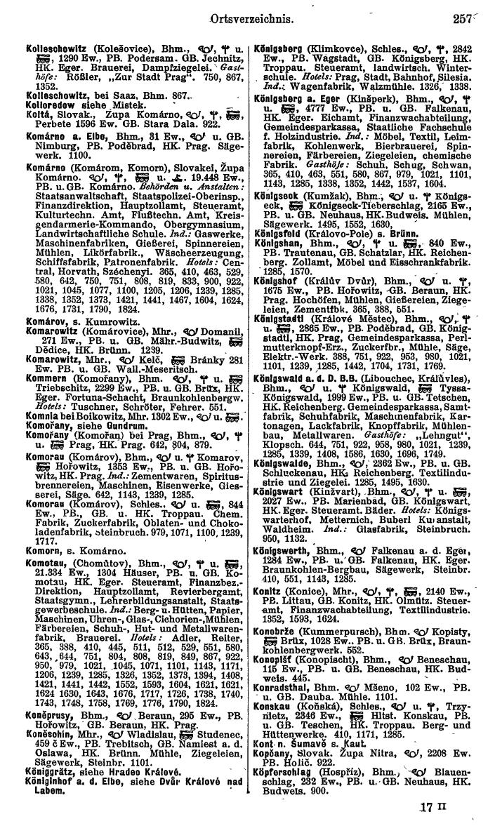 Compass. Kommerzieller Teil 1926: Tschechoslowakei. - Page 275