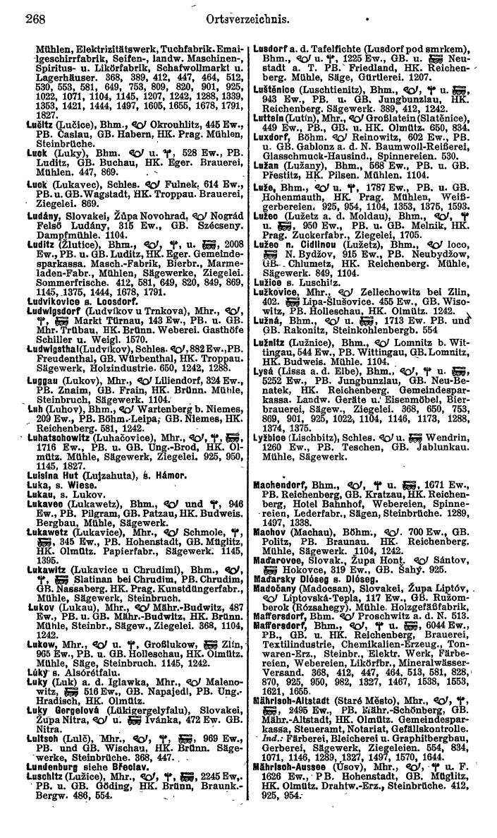 Compass. Kommerzieller Teil 1926: Tschechoslowakei. - Page 286
