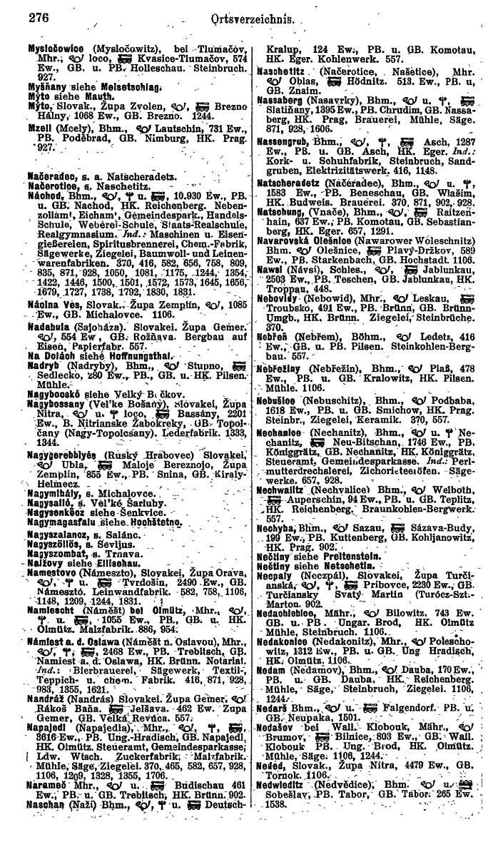 Compass. Kommerzieller Teil 1926: Tschechoslowakei. - Page 294
