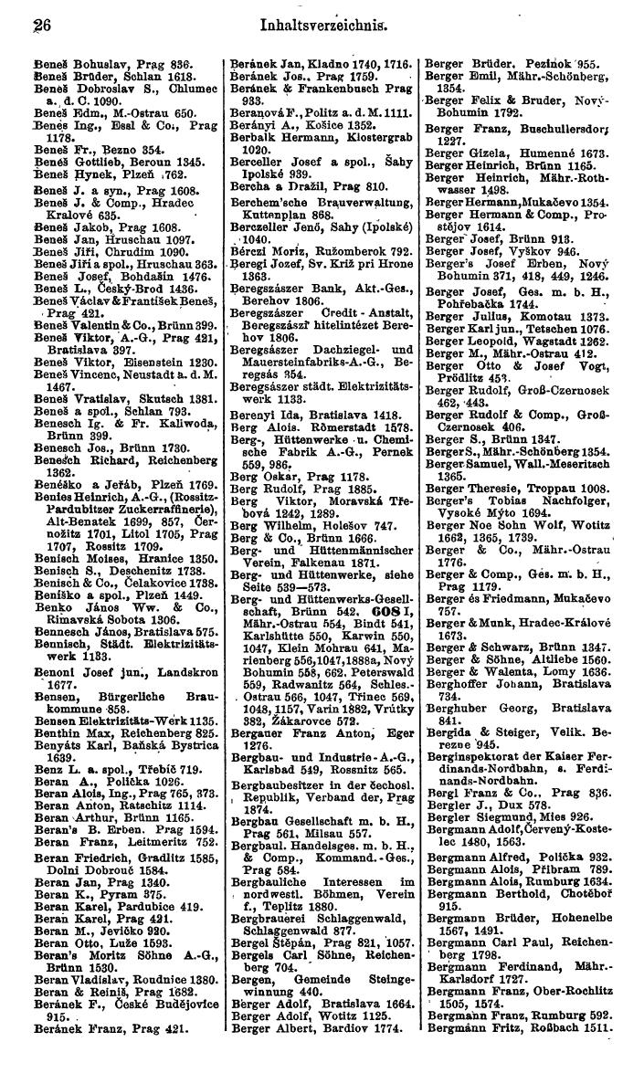 Compass. Kommerzieller Teil 1926: Tschechoslowakei. - Page 30