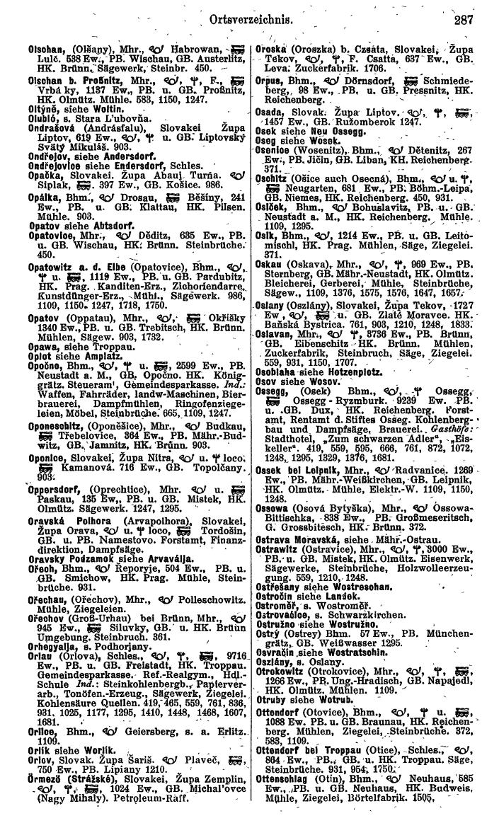 Compass. Kommerzieller Teil 1926: Tschechoslowakei. - Page 305
