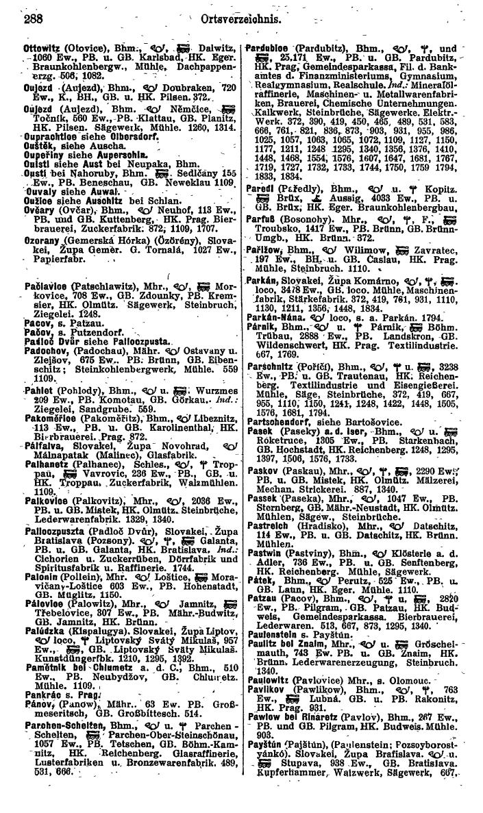 Compass. Kommerzieller Teil 1926: Tschechoslowakei. - Page 306