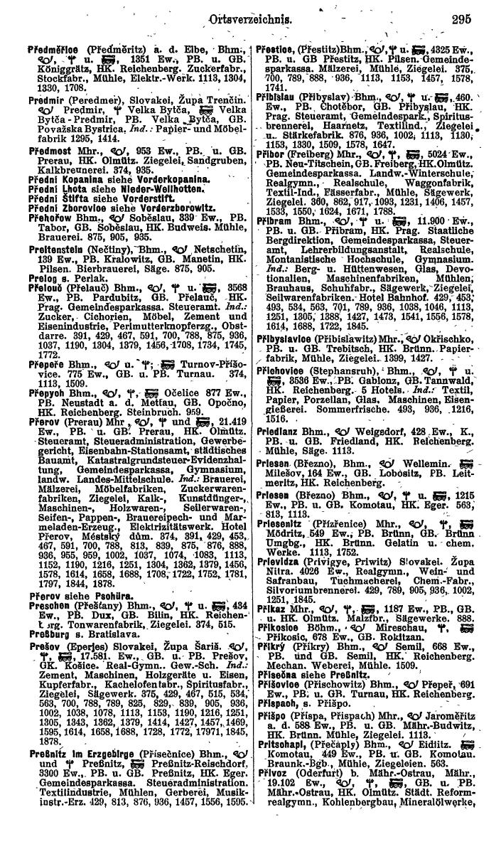 Compass. Kommerzieller Teil 1926: Tschechoslowakei. - Page 313