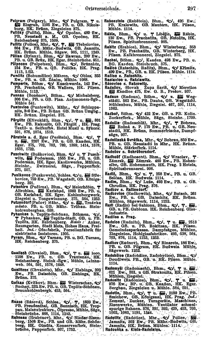 Compass. Kommerzieller Teil 1926: Tschechoslowakei. - Page 315