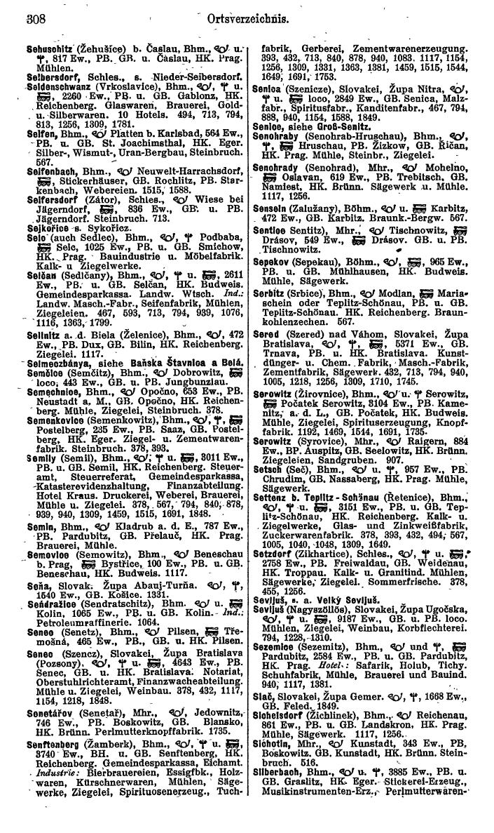 Compass. Kommerzieller Teil 1926: Tschechoslowakei. - Page 326