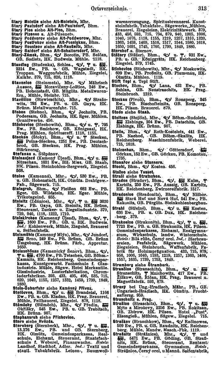 Compass. Kommerzieller Teil 1926: Tschechoslowakei. - Page 331