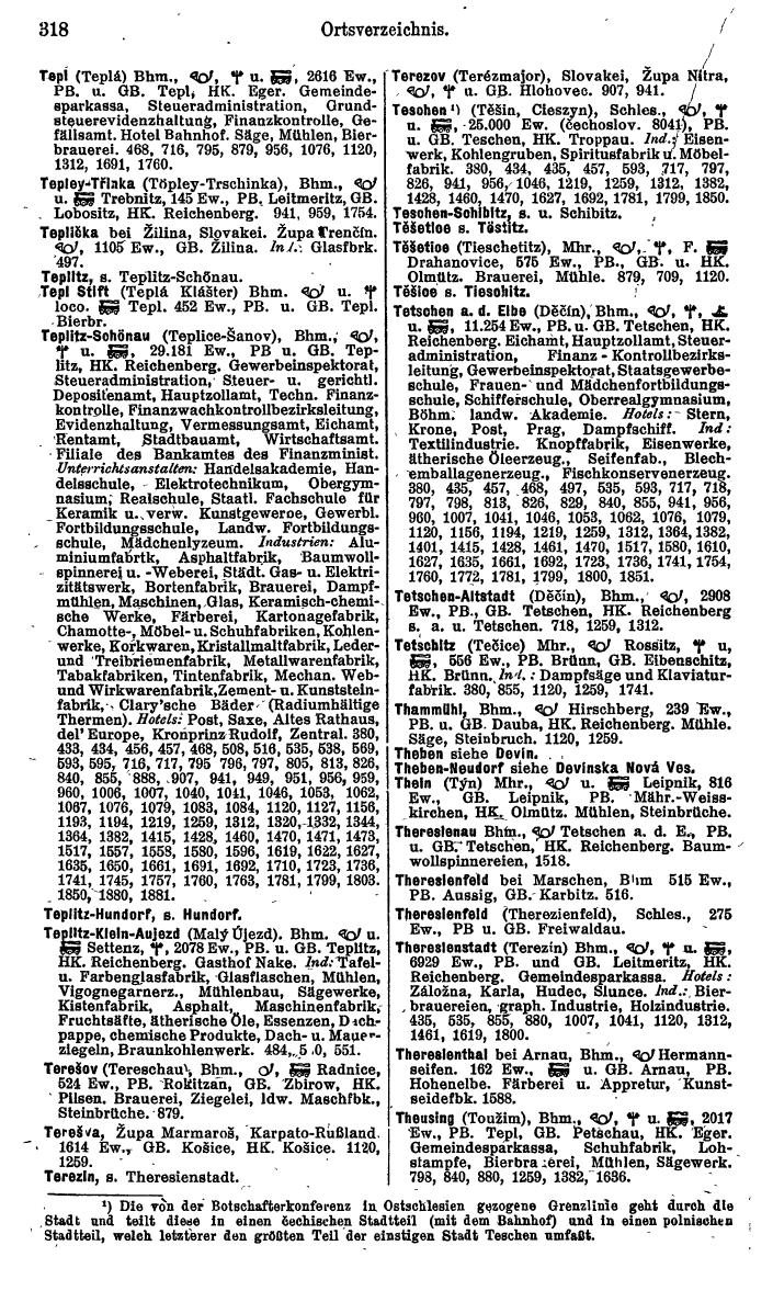 Compass. Kommerzieller Teil 1926: Tschechoslowakei. - Page 336