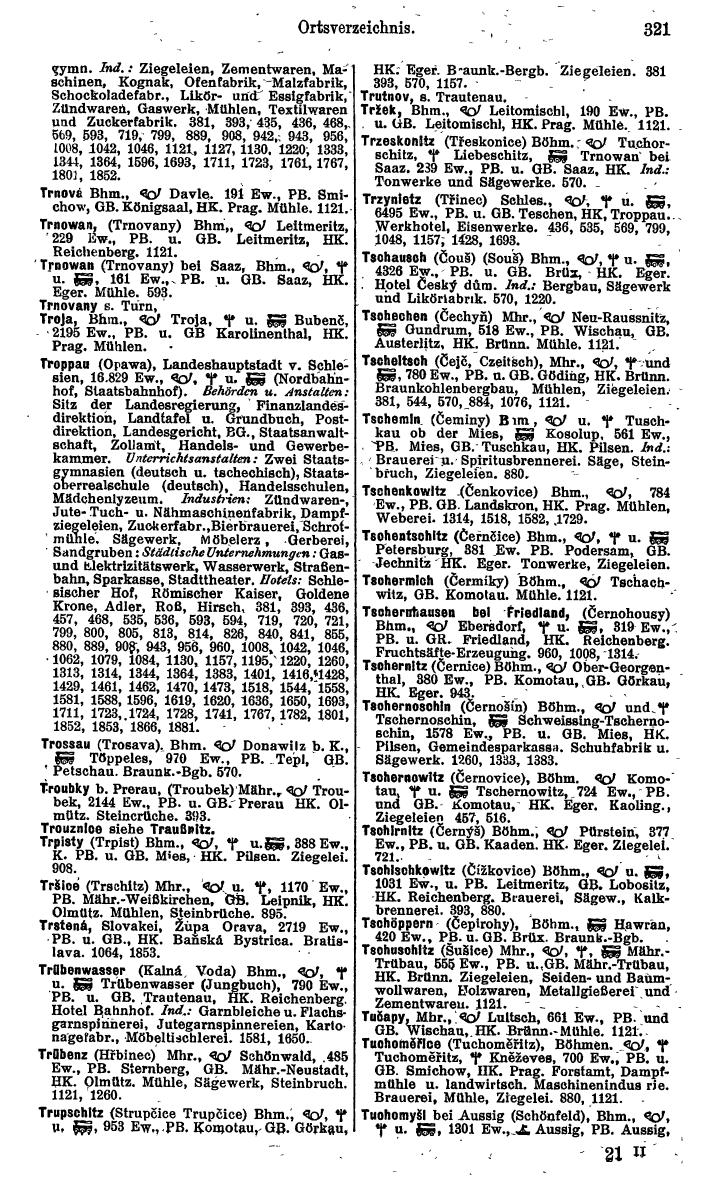 Compass. Kommerzieller Teil 1926: Tschechoslowakei. - Page 339