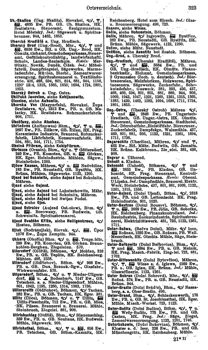 Compass. Kommerzieller Teil 1926: Tschechoslowakei. - Page 341