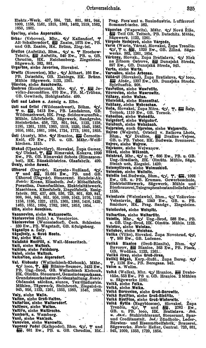 Compass. Kommerzieller Teil 1926: Tschechoslowakei. - Page 343