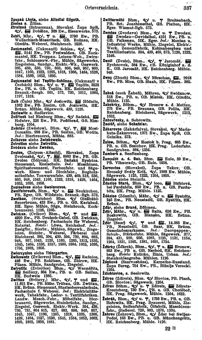 Compass. Kommerzieller Teil 1926: Tschechoslowakei. - Page 355