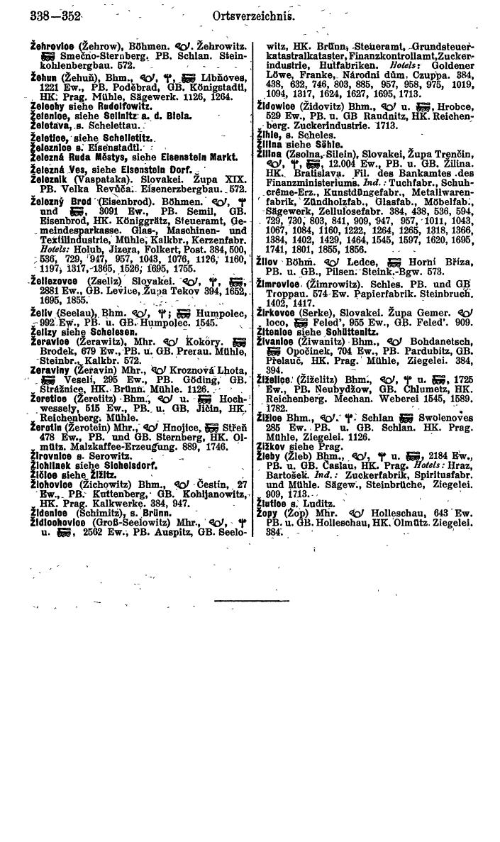 Compass. Kommerzieller Teil 1926: Tschechoslowakei. - Page 356