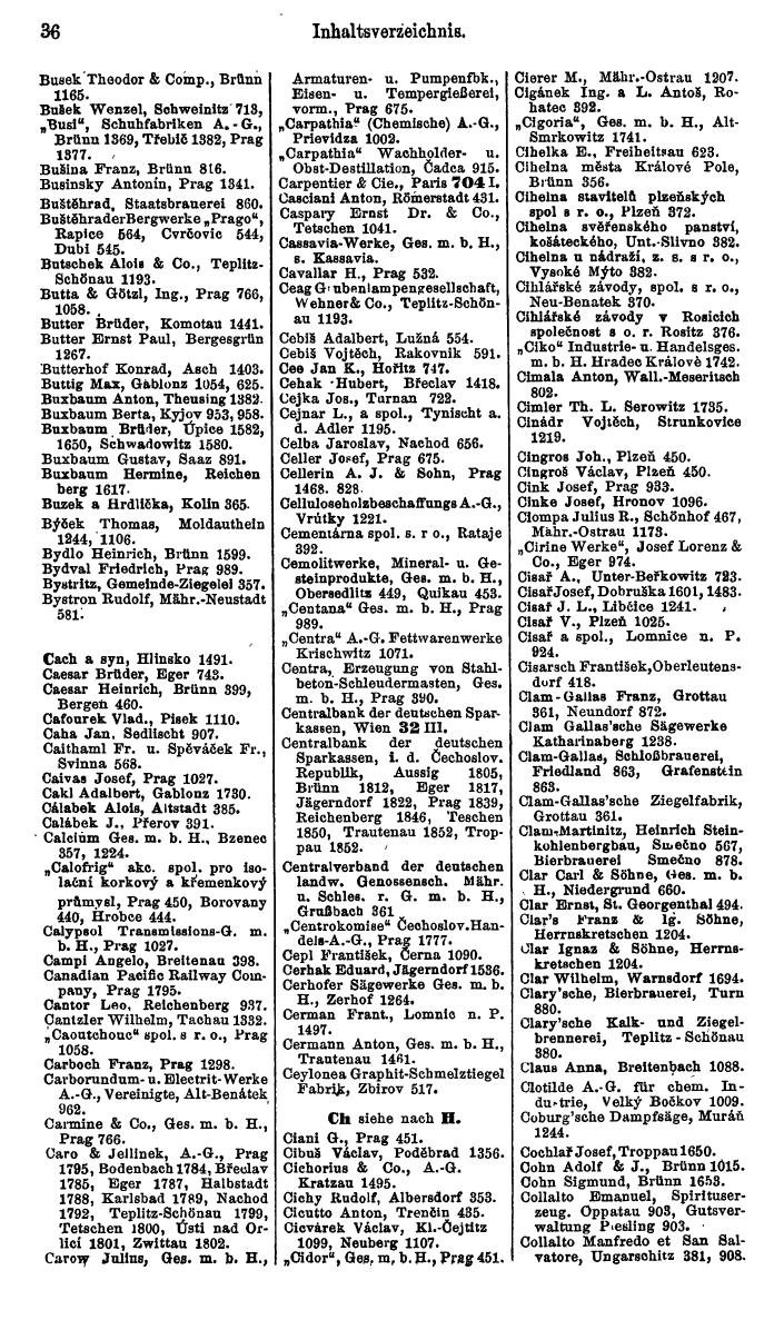 Compass. Kommerzieller Teil 1926: Tschechoslowakei. - Page 48