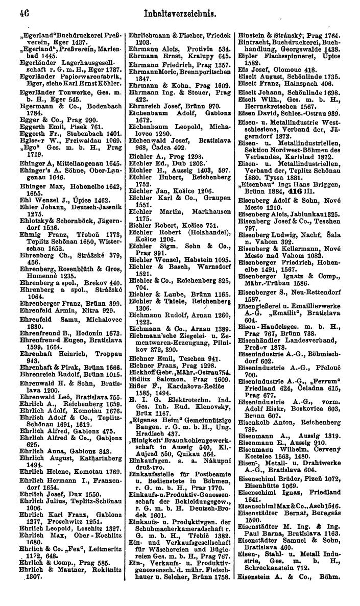 Compass. Kommerzieller Teil 1926: Tschechoslowakei. - Page 58