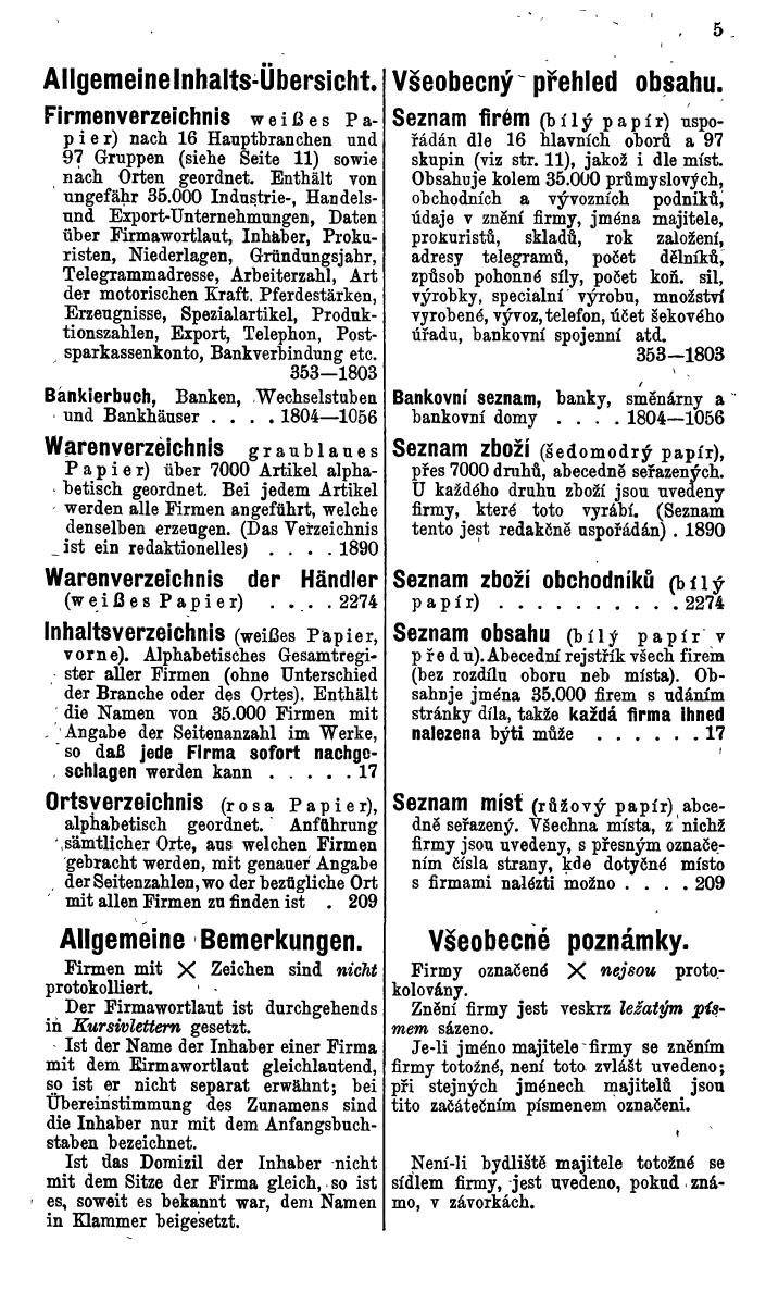 Compass. Kommerzieller Teil 1926: Tschechoslowakei. - Seite 9