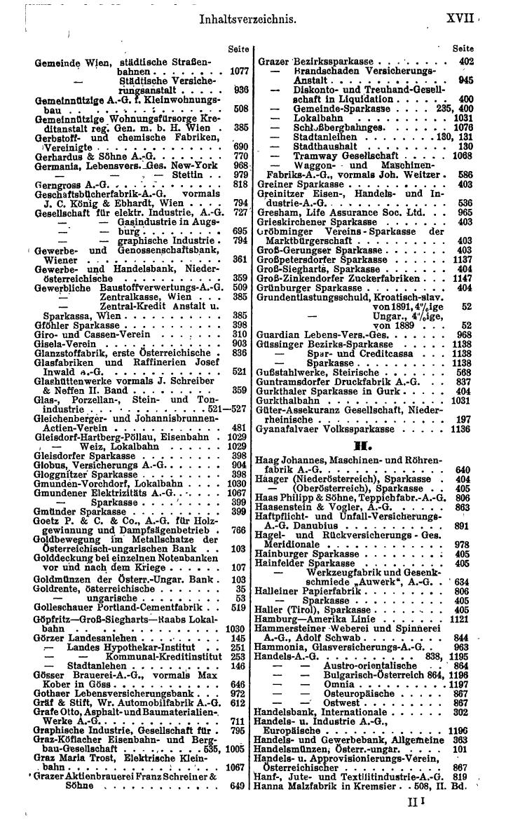 Compass. Finanzielles Jahrbuch 1921: Österreich. - Seite 23