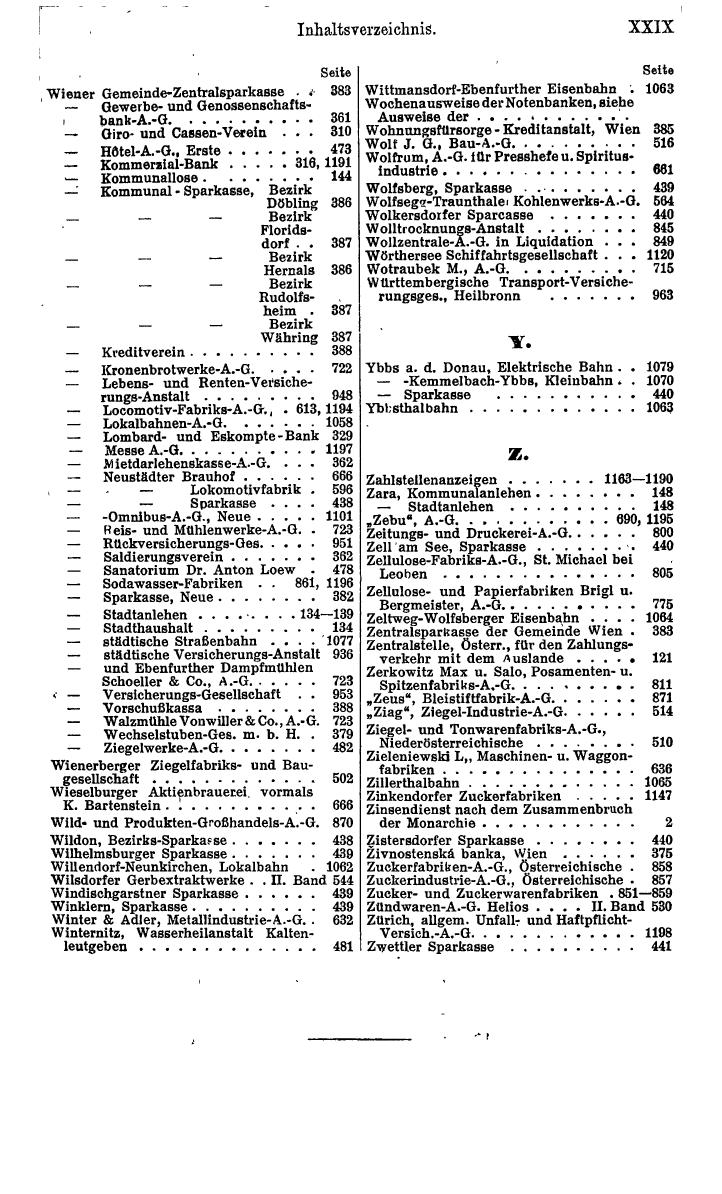 Compass. Finanzielles Jahrbuch 1921: Österreich. - Seite 35
