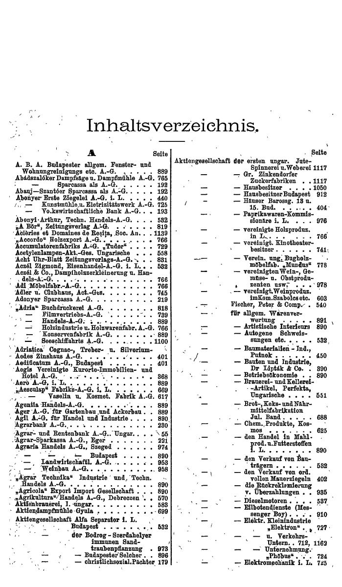 Compass. Finanzielles Jahrbuch 1921: Ungarn. - Seite 13