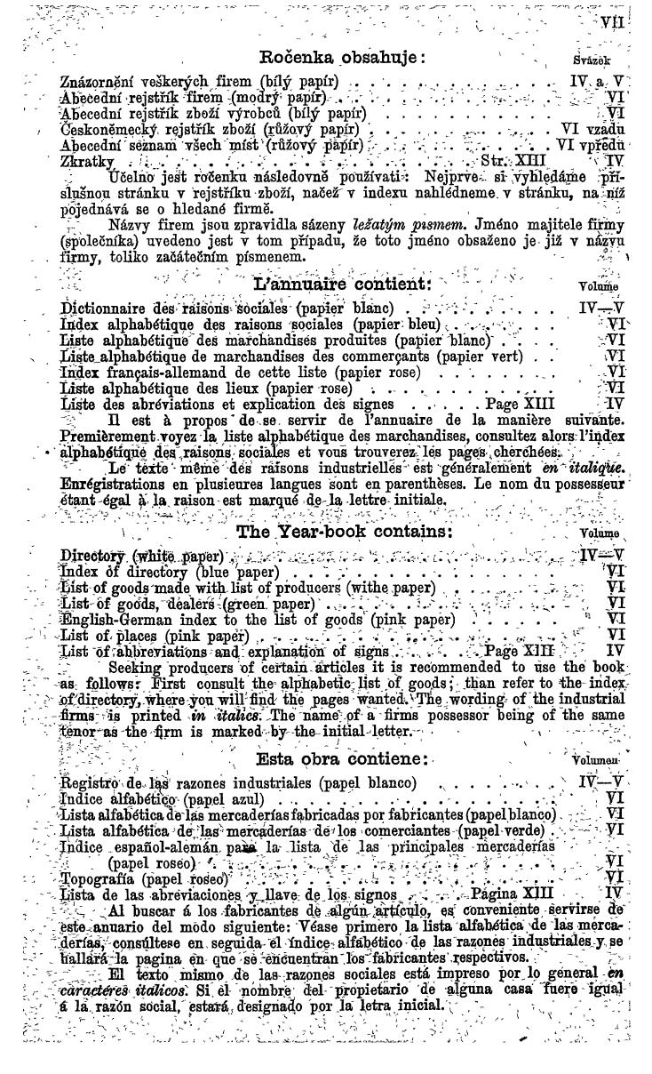 Compass. Industrie 1919, Band IV: Österreich, Tschechoslowakei, Polen, Ungarn, Jugoslawien. - Page 11