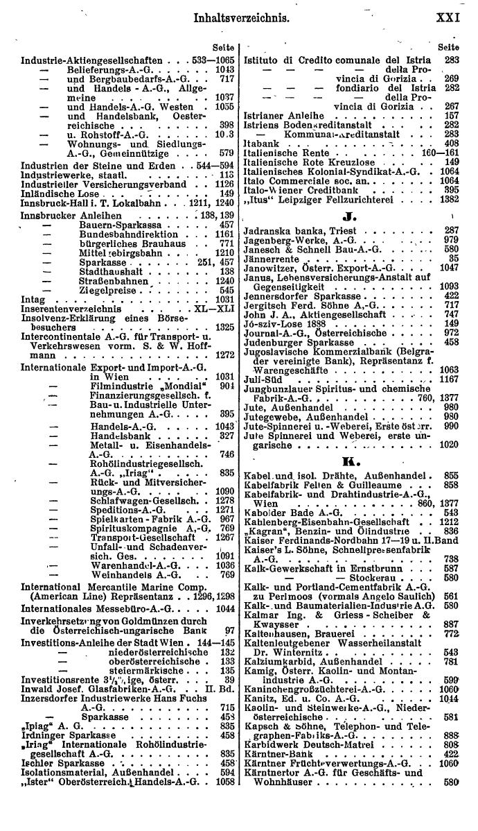 Compass. Finanzielles Jahrbuch 1923, Band I: Österreich. - Seite 27