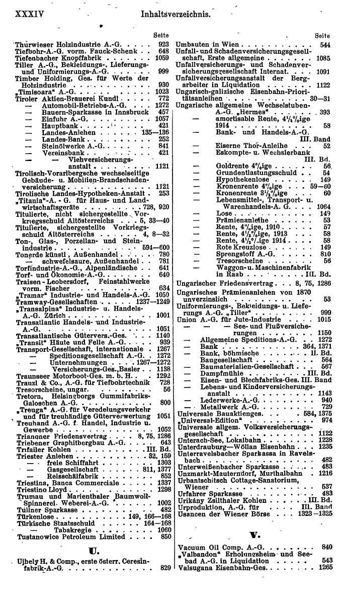 Compass. Finanzielles Jahrbuch 1923, Band I: Österreich. - Seite 40