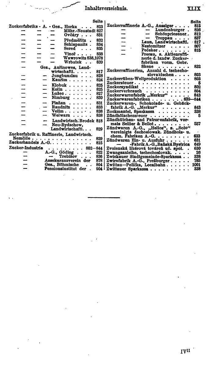 Compass. Finanzielles Jahrbuch 1923, Band II: Tschechoslowakei. - Seite 53
