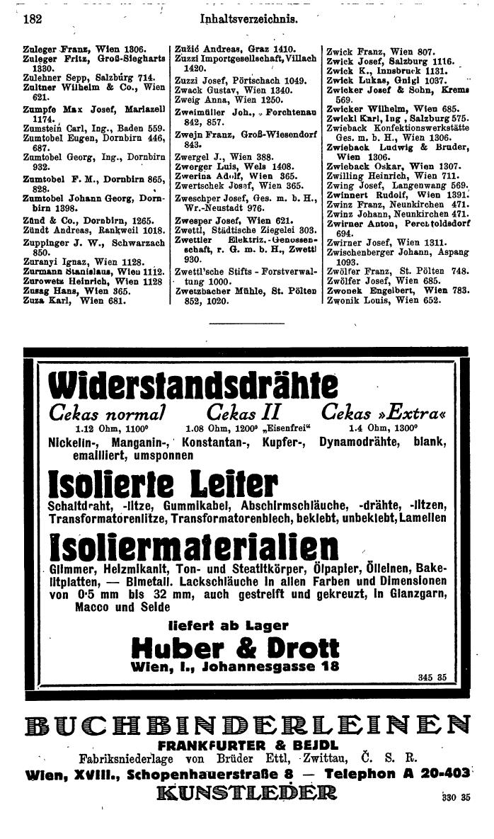 Compass. Industrielles Jahrbuch, Österreich, 1935. - Seite 196