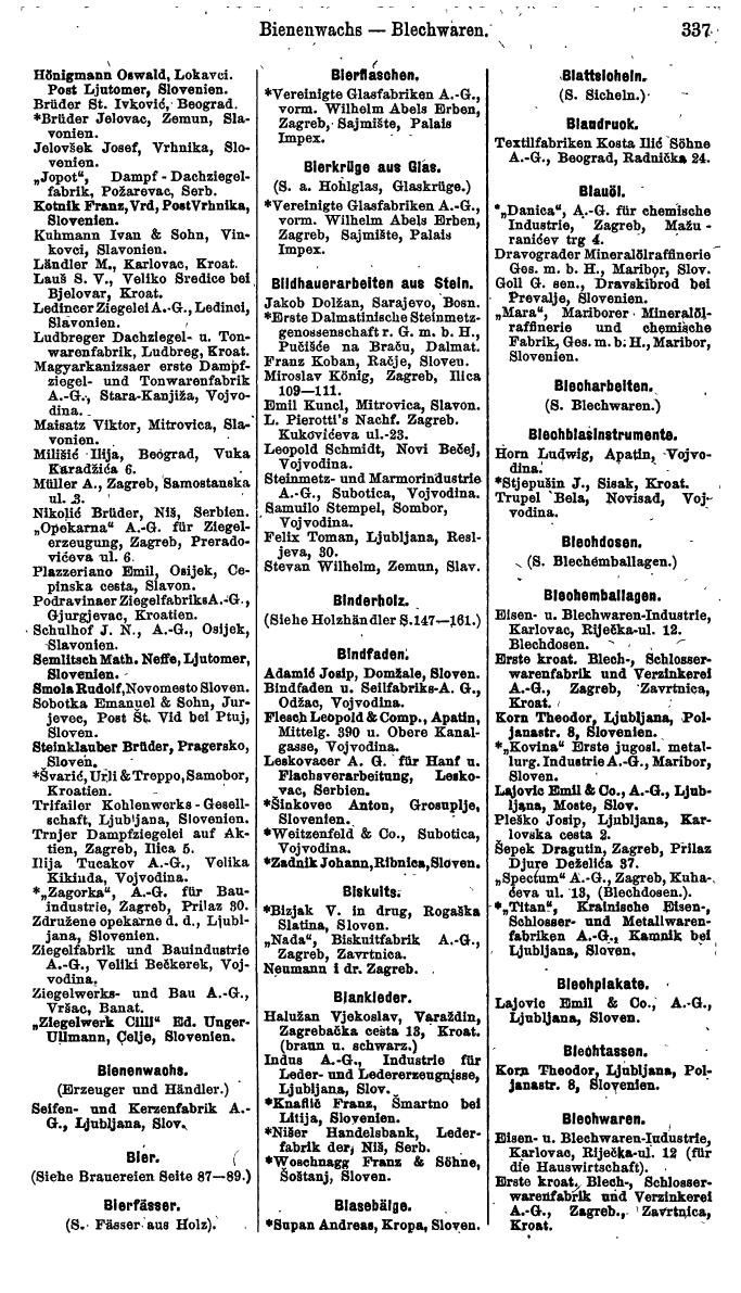 Compass. Finanzielles Jahrbuch 1923, Band VI: Jugoslawien, Ungarn. - Page 515