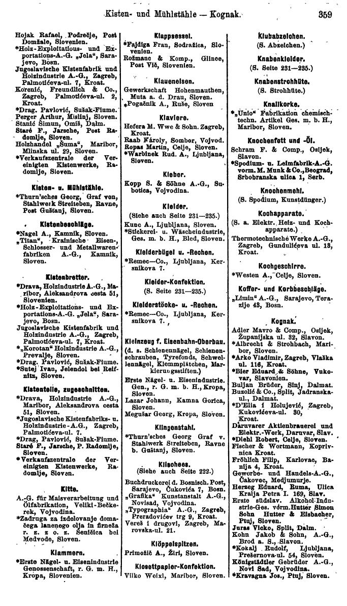 Compass. Finanzielles Jahrbuch 1923, Band VI: Jugoslawien, Ungarn. - Page 537
