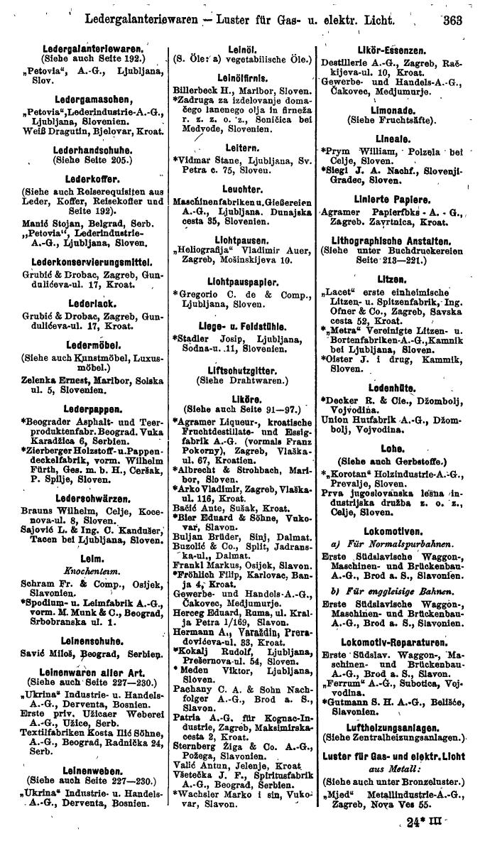 Compass. Finanzielles Jahrbuch 1923, Band VI: Jugoslawien, Ungarn. - Page 557