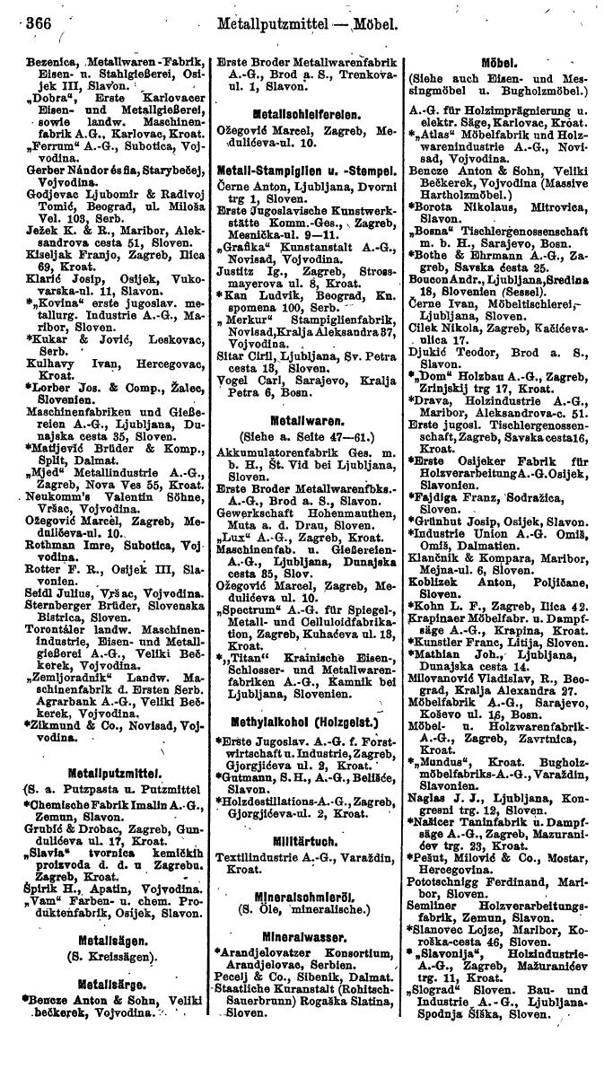 Compass. Finanzielles Jahrbuch 1923, Band VI: Jugoslawien, Ungarn. - Page 560