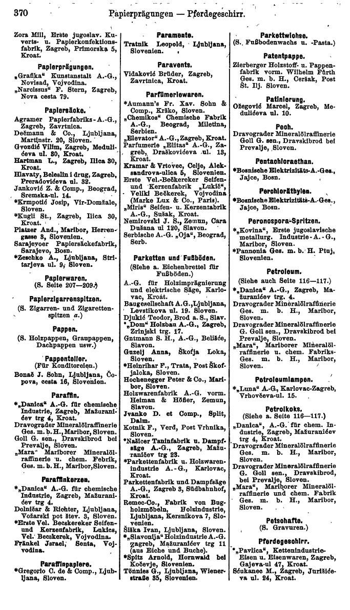 Compass. Finanzielles Jahrbuch 1923, Band VI: Jugoslawien, Ungarn. - Page 564