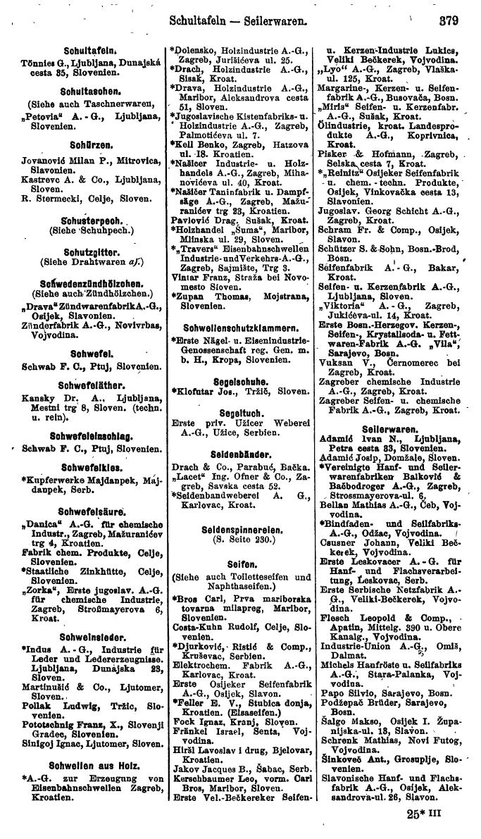Compass. Finanzielles Jahrbuch 1923, Band VI: Jugoslawien, Ungarn. - Page 573