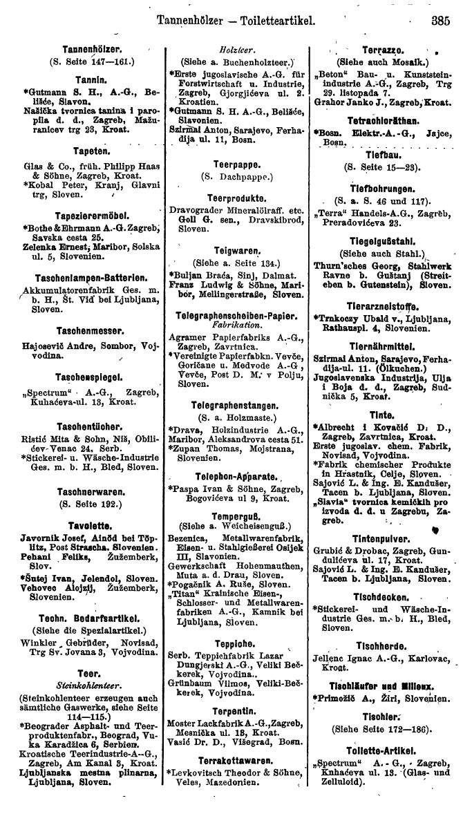 Compass. Finanzielles Jahrbuch 1923, Band VI: Jugoslawien, Ungarn. - Page 579