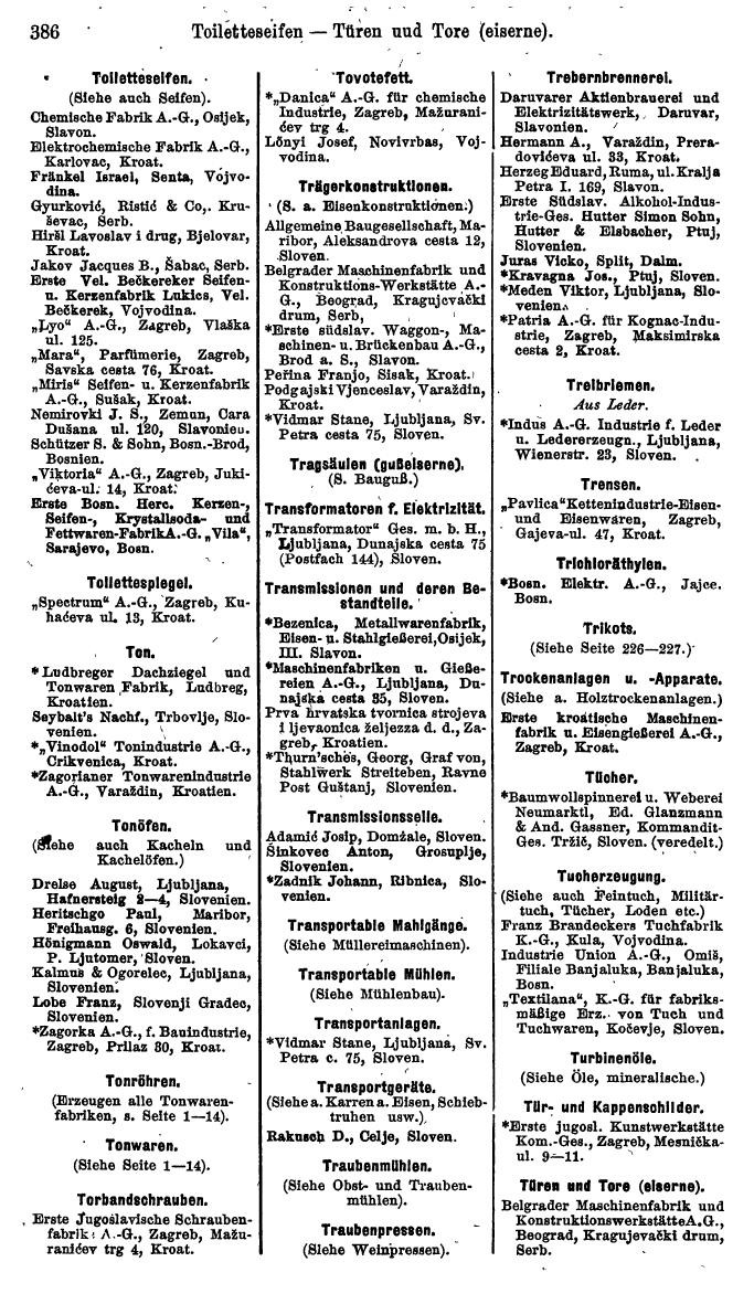 Compass. Finanzielles Jahrbuch 1923, Band VI: Jugoslawien, Ungarn. - Page 580