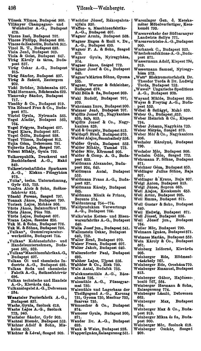 Compass. Finanzielles Jahrbuch 1923, Band VI: Jugoslawien, Ungarn. - Page 694
