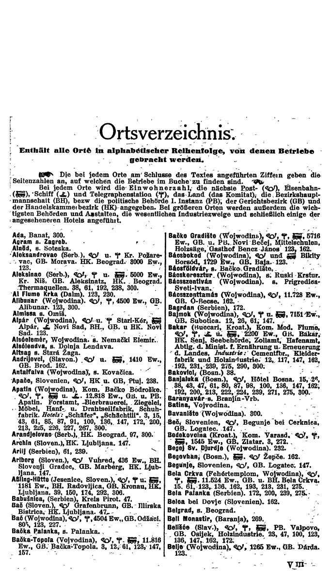Compass. Finanzielles Jahrbuch 1923, Band VI: Jugoslawien, Ungarn. - Page 77