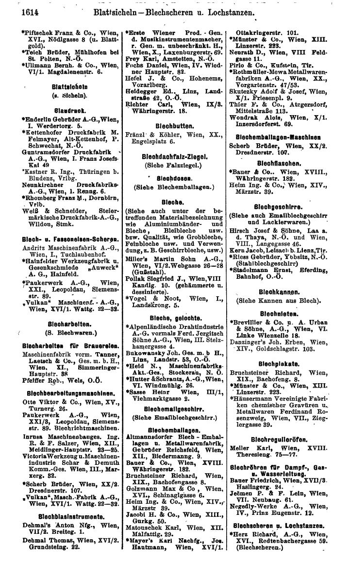 Compass. Industrielles Jahrbuch 1928: Österreich. - Page 1748