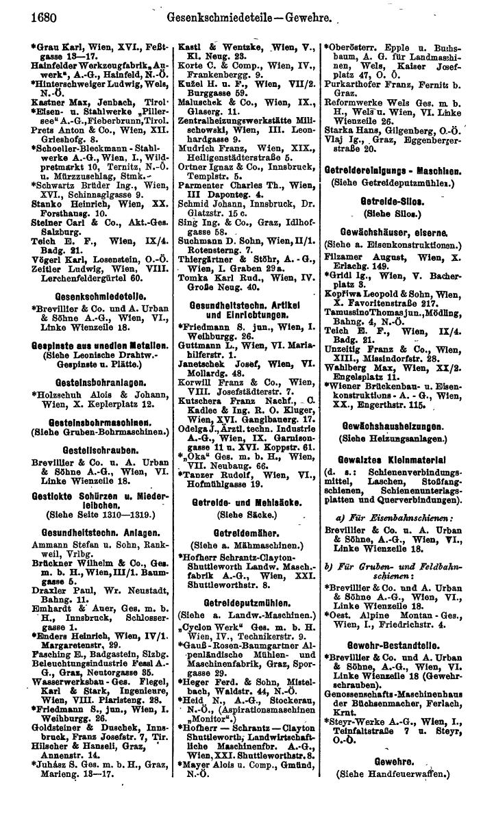 Compass. Industrielles Jahrbuch 1928: Österreich. - Page 1814