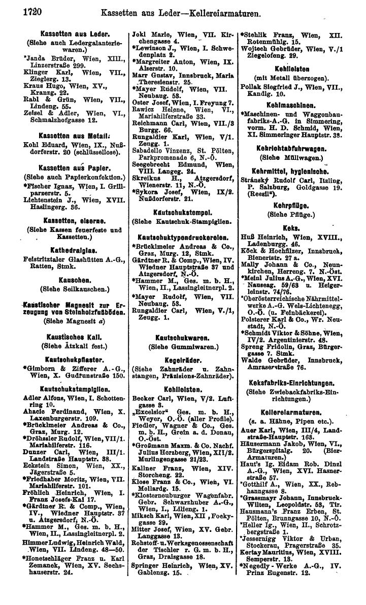 Compass. Industrielles Jahrbuch 1928: Österreich. - Page 1854