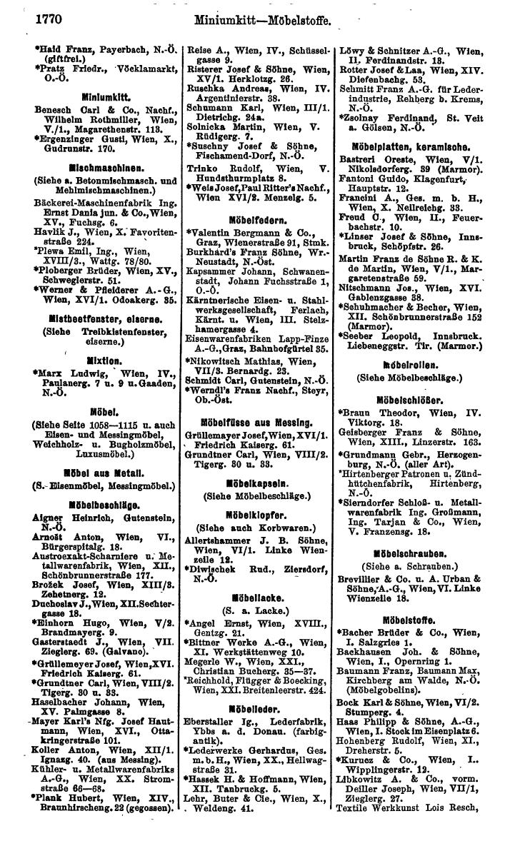 Compass. Industrielles Jahrbuch 1928: Österreich. - Page 1904