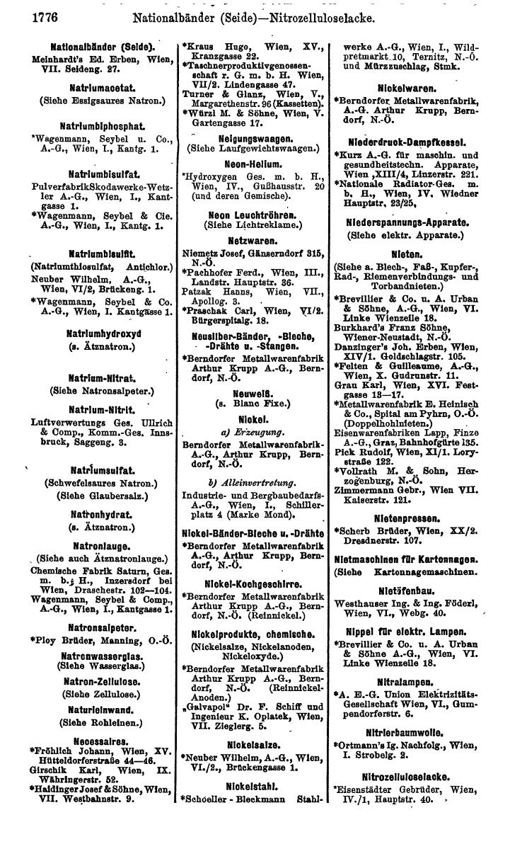 Compass. Industrielles Jahrbuch 1928: Österreich. - Page 1910
