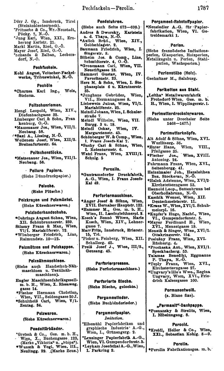 Compass. Industrielles Jahrbuch 1928: Österreich. - Page 1921