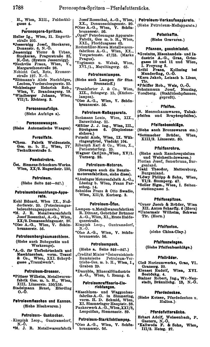 Compass. Industrielles Jahrbuch 1928: Österreich. - Page 1922