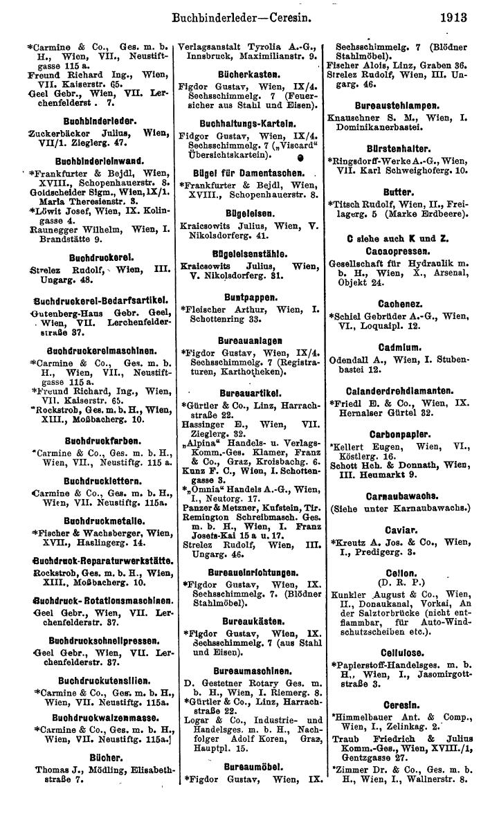 Compass. Industrielles Jahrbuch 1928: Österreich. - Page 2043