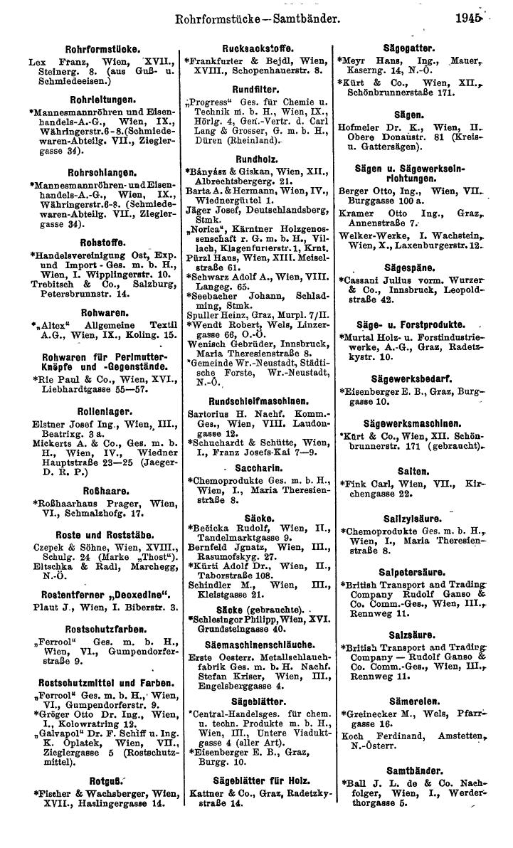 Compass. Industrielles Jahrbuch 1928: Österreich. - Page 2075