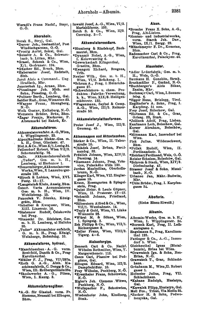 Compass 1913, III. Band, Teil 2 - Page 1087