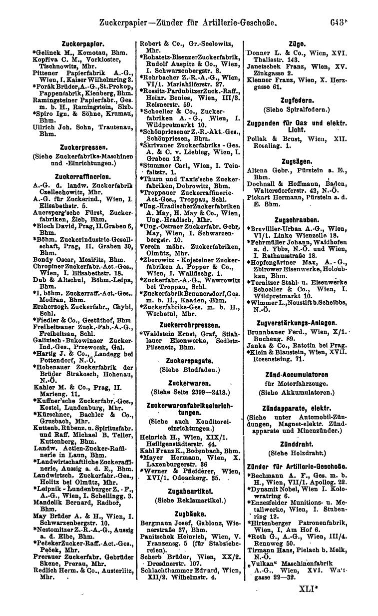 Compass 1914, V. Band - Page 2051